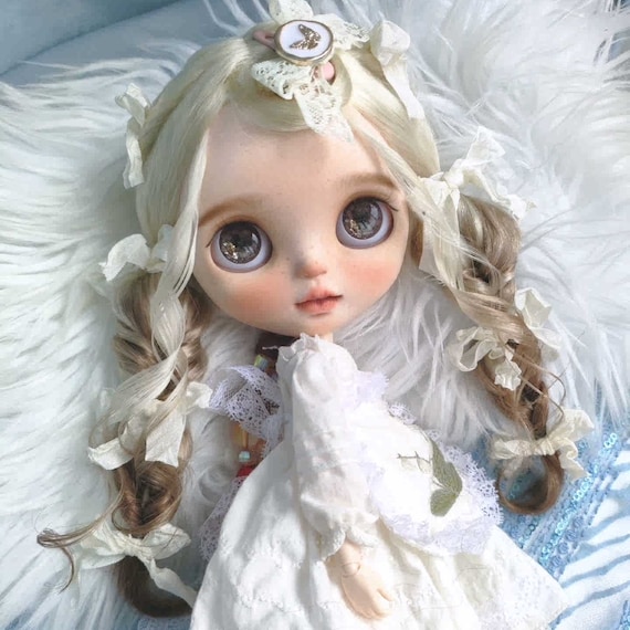 ブライス モヘアウィッグ 9〜10インチ 高品質のモヘア ブライス/Qbaby