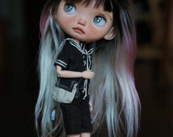 Mohair Blythe Doll Wig, 9-10" Qbaby Wig