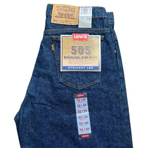 Dead stock Levi's 502 0117 BIG E Vintage 1966-1968 Original