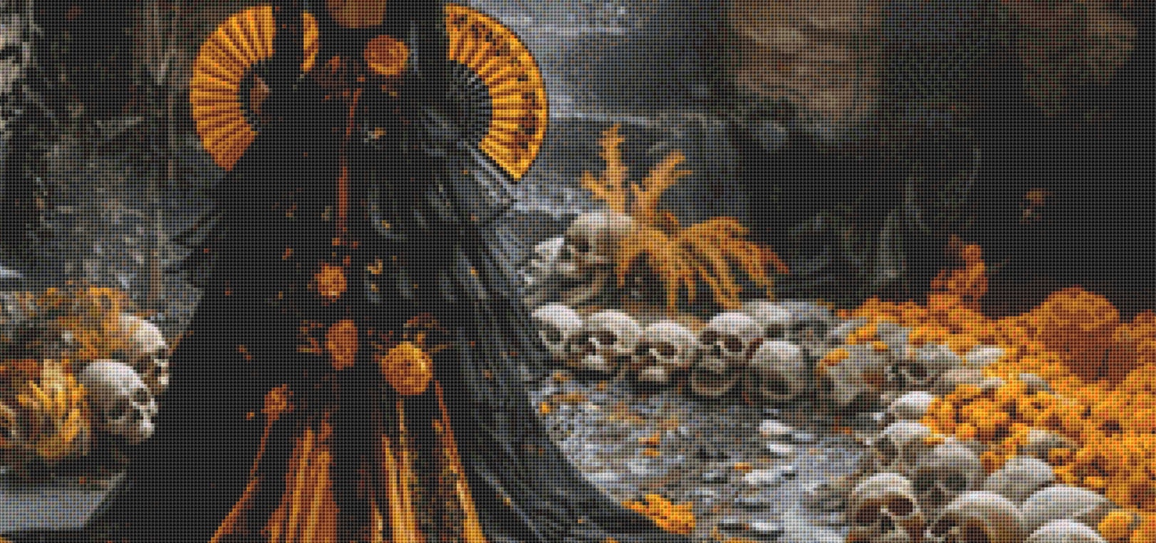The Beauty in the Underworld Cross Stitch Pattern by Eder Jose Rosa ...