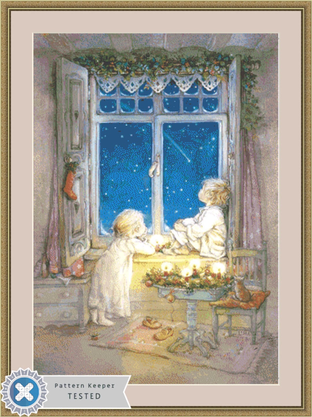 Wish Upon a Star Cross Stitch Pattern by Lisi Martin/ab Pictura