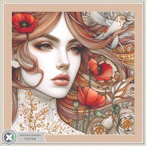 Nature&#39;s Calling counted cross stitch pattern by Ana Dias (Digital Format)