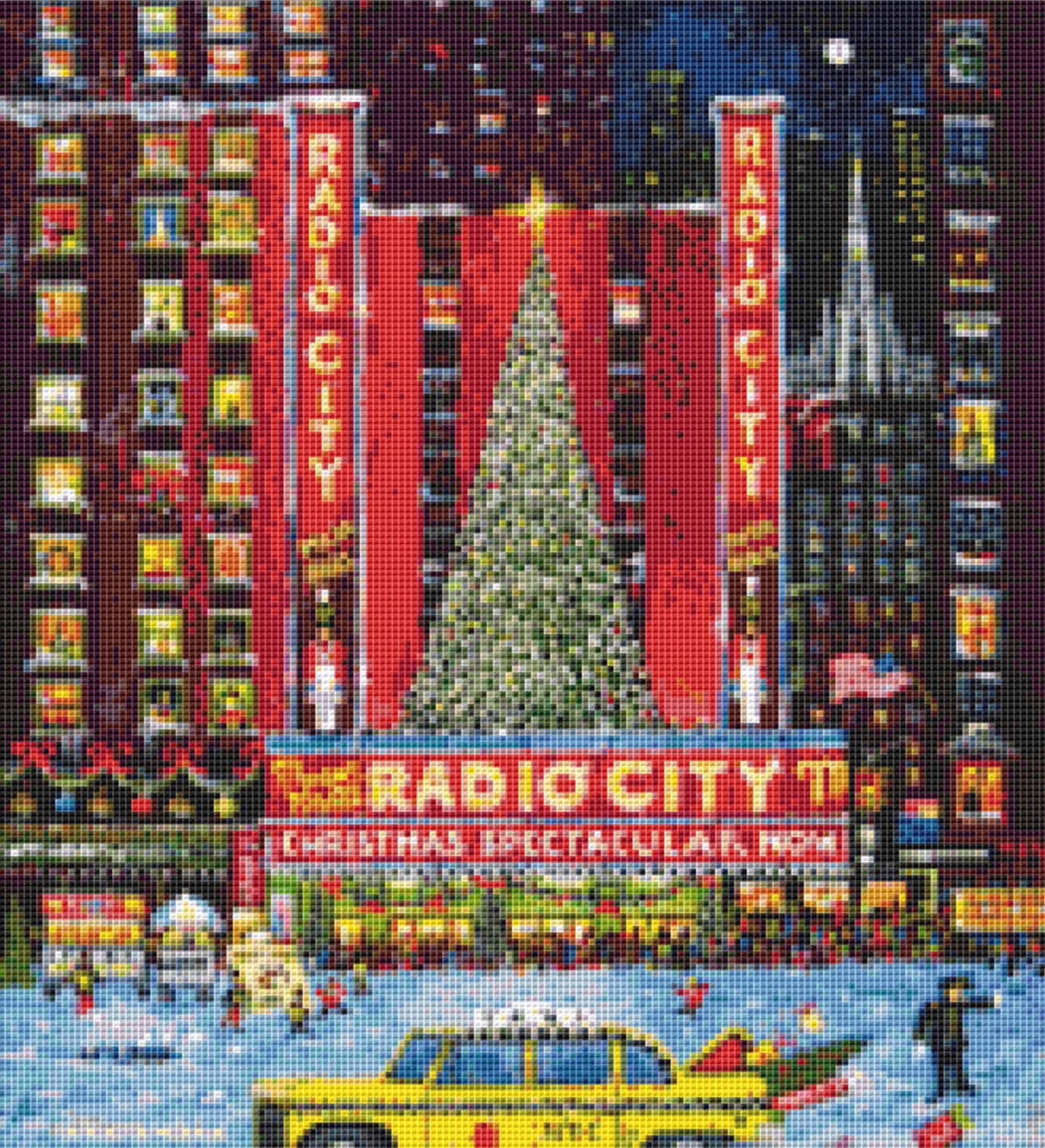 Radio City Christmas Spectacular (small) Cross Stitch Pattern by