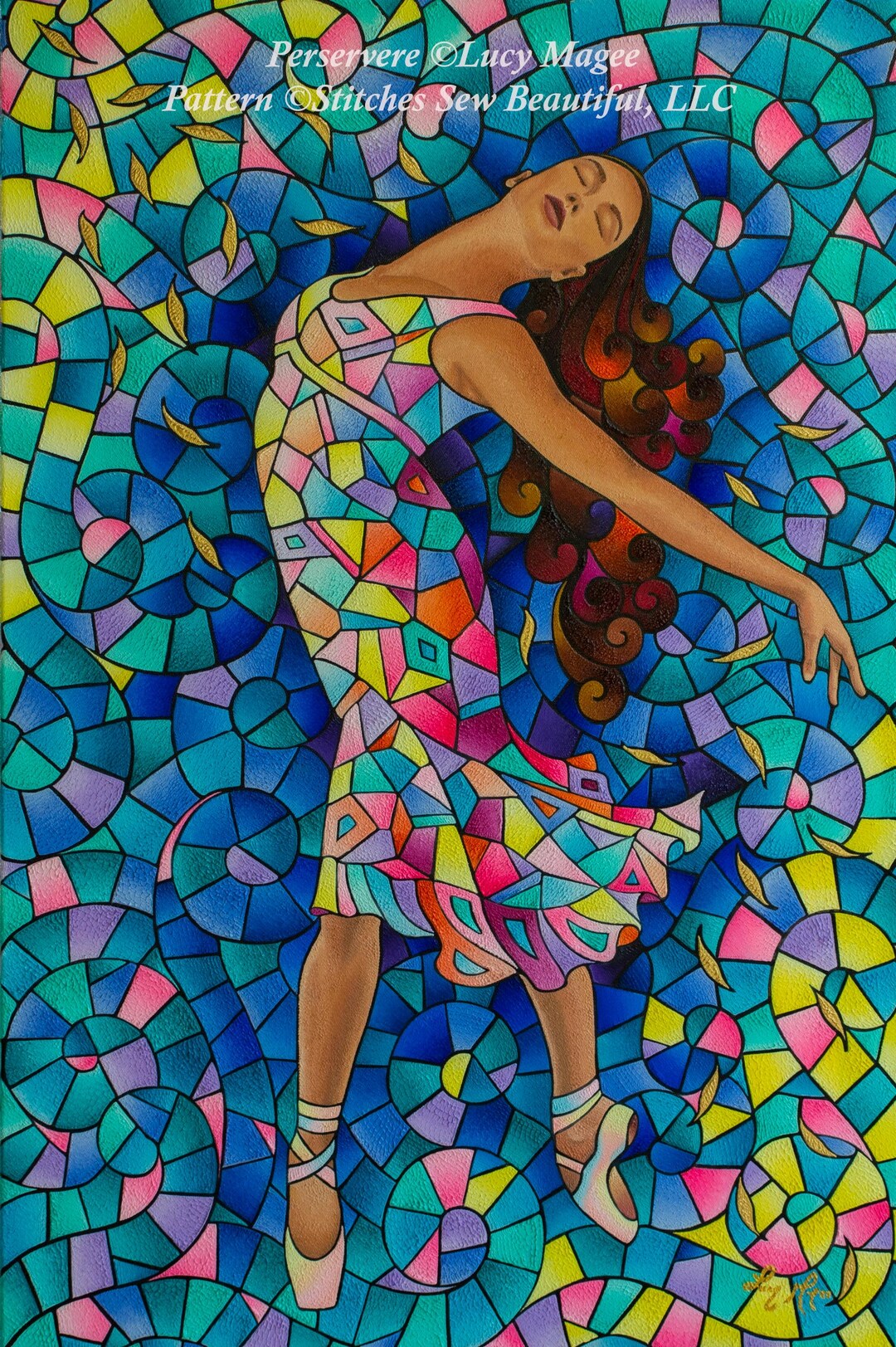 Persevere Cross Stitch Pattern by Lucy Magee (digital Format) - Etsy