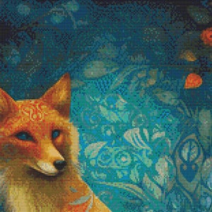 Red Fox Cross Stitch Pattern by Dutchladymysticart (digital Format) - Etsy