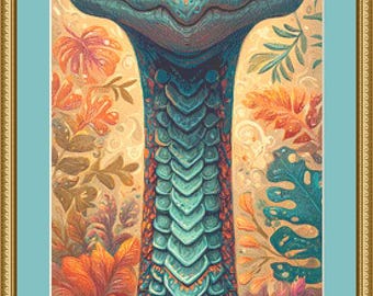 Eugenia (Max Size/Color) counted cross stitch pattern by Grumpy French (Digital Format)