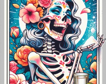 The Salty Bitch Cross Stitch Pattern by Pixel Paige Studio