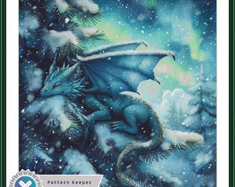 Cozy Winter Dreams cross stitch pattern by Serr.Kai A Quill & Ink (Digital Format)