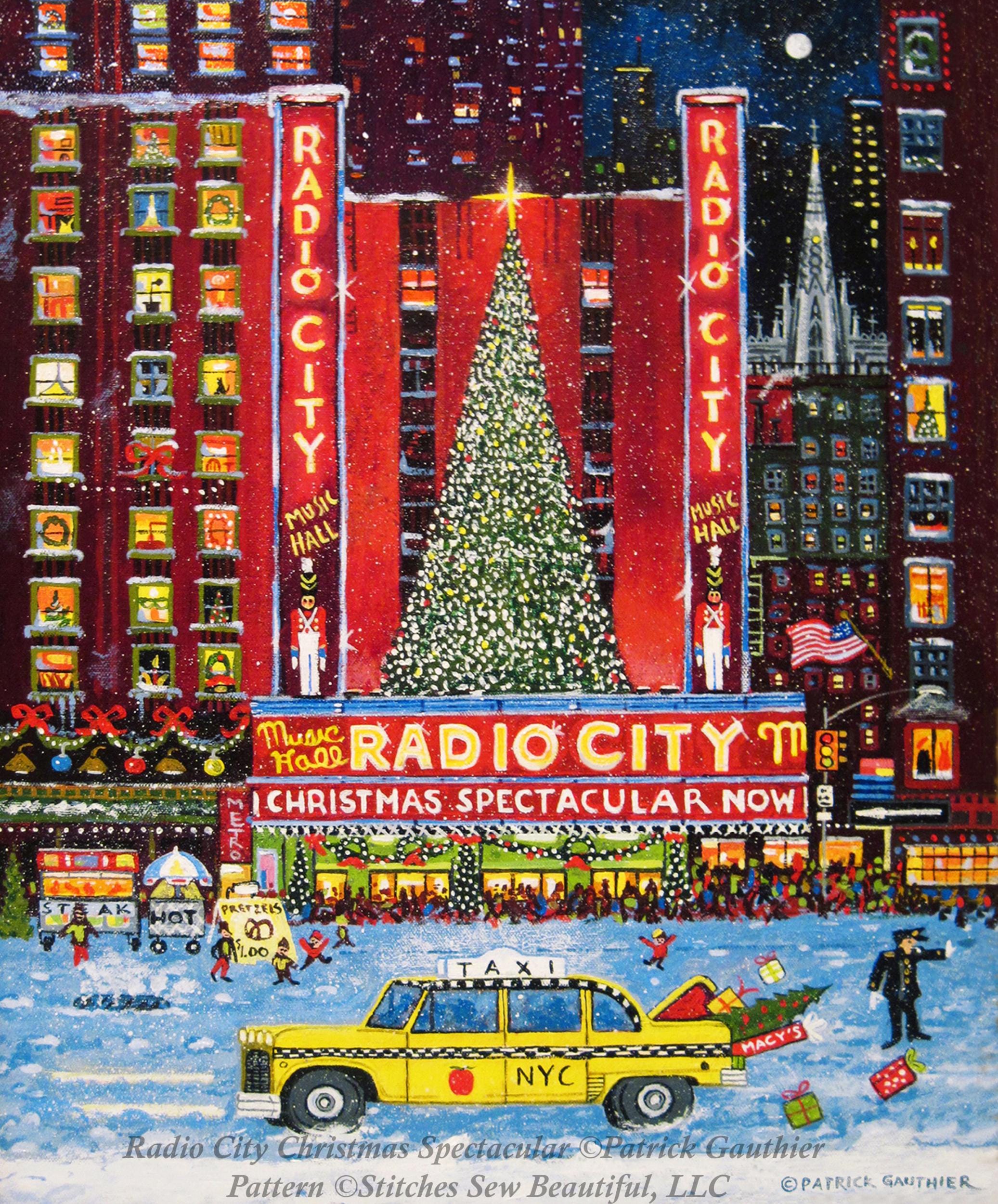 Radio City Christmas Spectacular Cross Stitch Pattern by Patrick