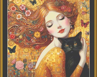 Ella's Smile counted cross stitch pattern by Ana Dias (Digital Format)