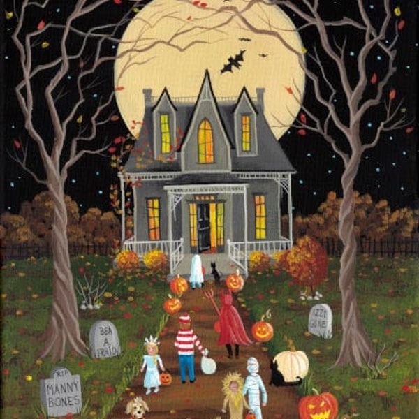 Enter if You Dare cross stitch pattern by Kim Leo licensed by JMS Art Licensing (Digital Format)