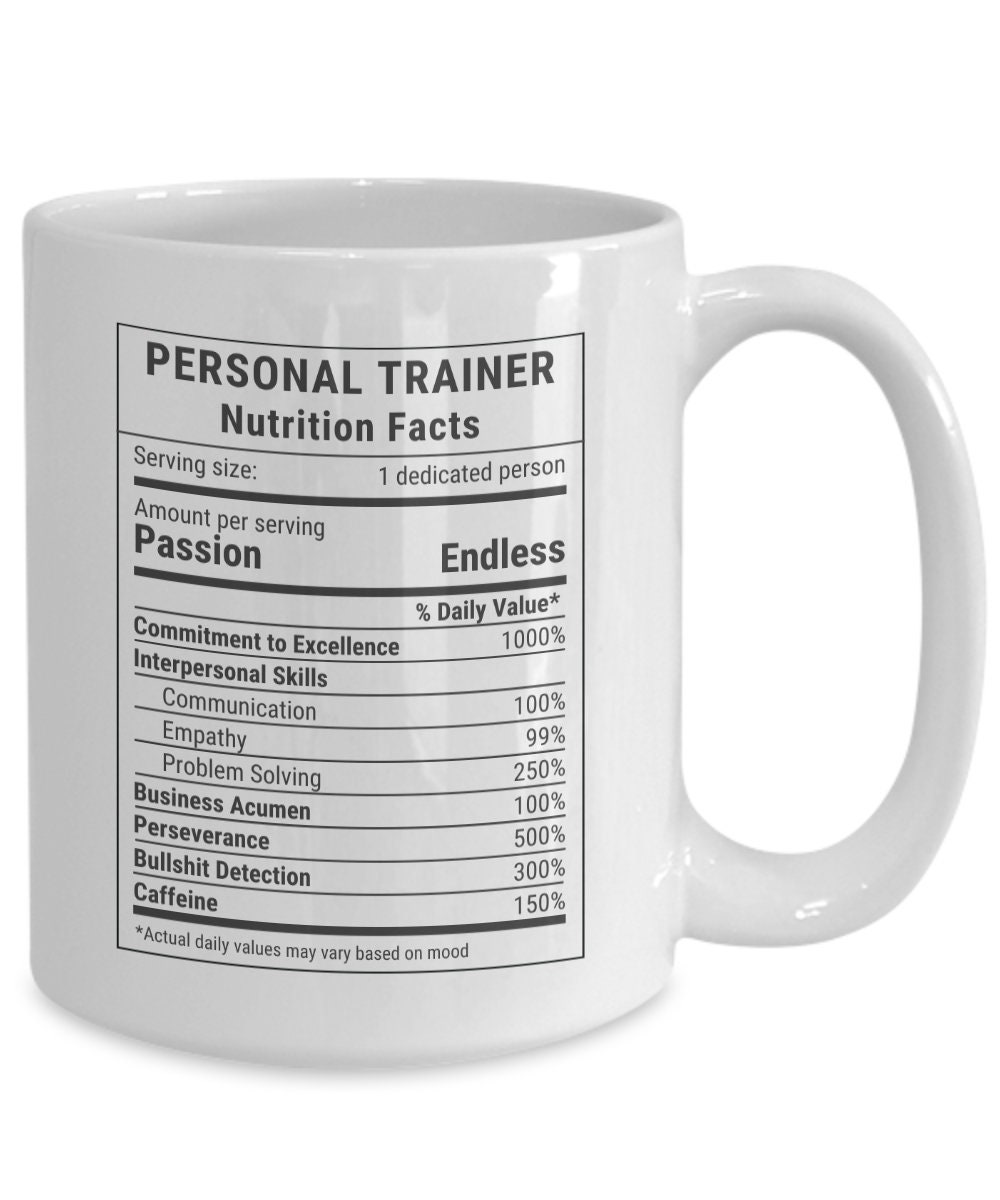 Personal Trainer Gifts Personal Trainer Present Fitness Etsy
