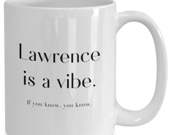 Lawrence ks mug, gifts for lawrence vacation, lawrence ks souvenirs, lawrence native coffee cup, lawrence airbnb decor, lawrence pride, l...