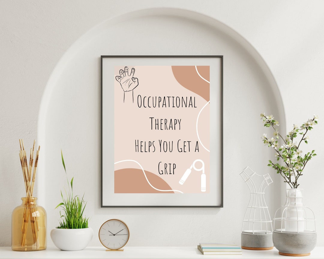 Occupational Therapy Wall Art Occupational Therapy Printables