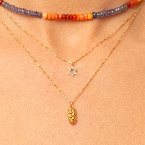 Challah Charm Necklace