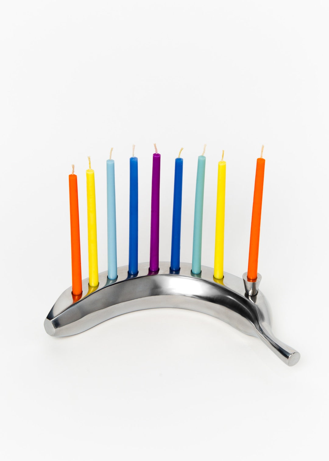 The Banana Menorah: Hand-crafted Pop-art Hanukkah Decor - Etsy