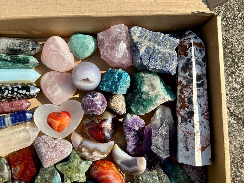 Rare Mystery Crystal Box Surprise Crystals Box Ultimate Etsy