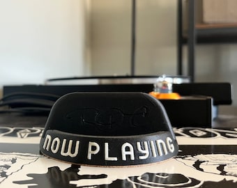 Now Playing Record Stand | 3D Printed LP Vinyl Display | Gift for Audiophile