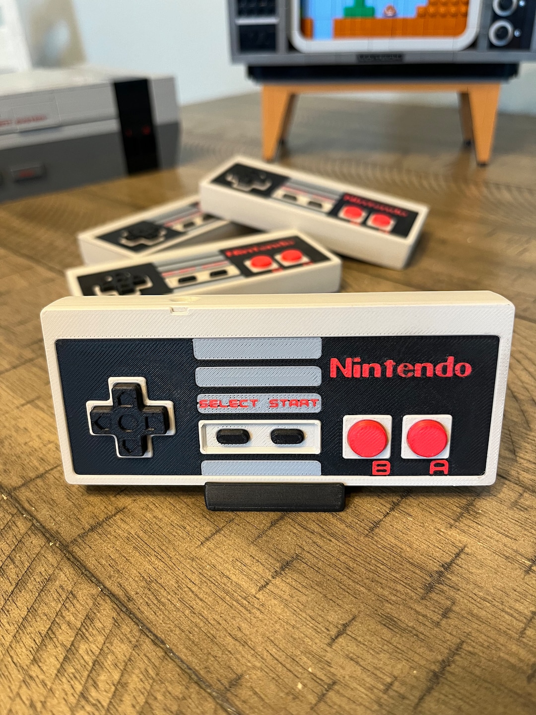 3D Printed NES Controller Model: Retro Gamer Decor - Etsy