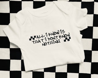 Operation Ivy Inspired Baby Onesie: Funny Ska Fan Gift