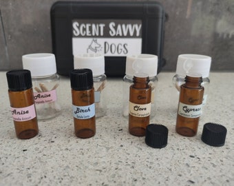 Nose work Scents - Scent training 100% essential oils - 5ml