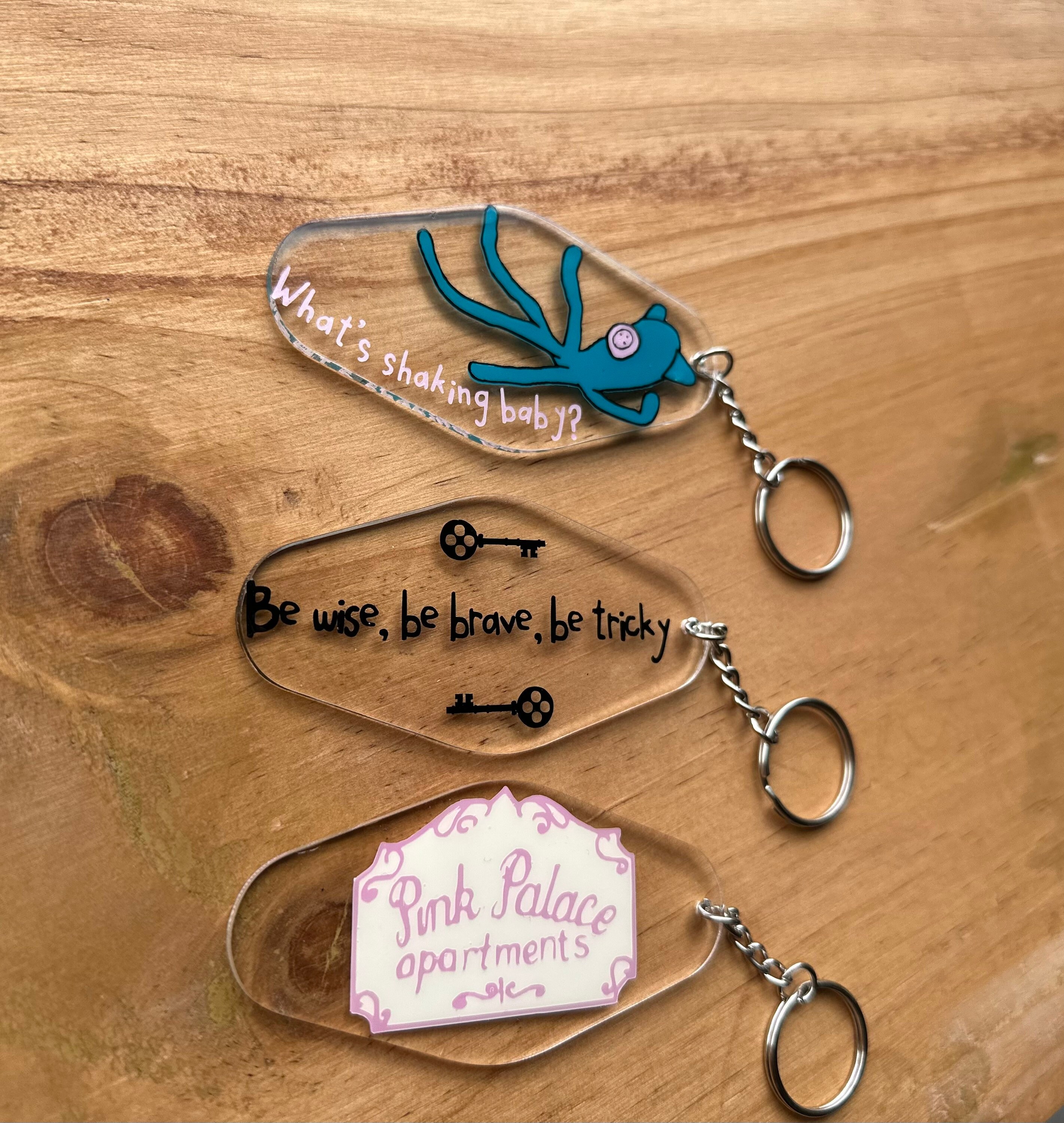 Coraline keychain shop