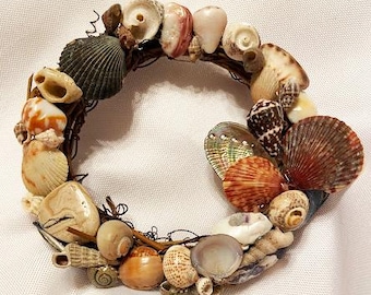 温かいホタテ貝のリース