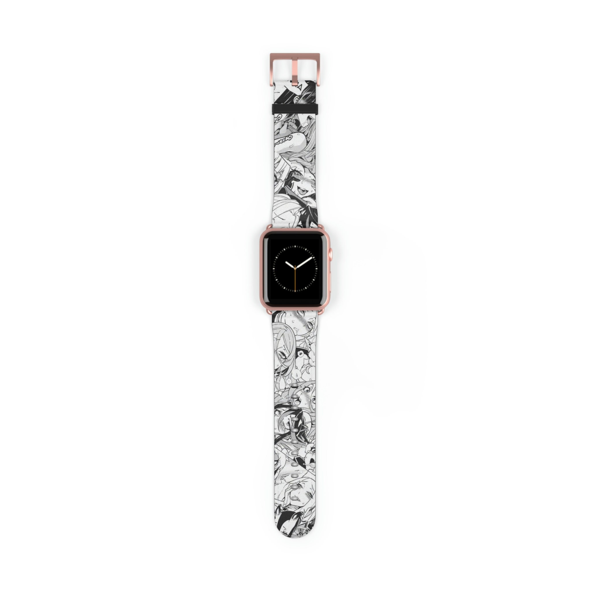 Anime Apple Watch Band Ahegao Girls Pattern Etsy