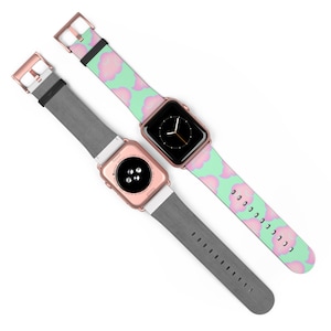 Correa de Apple Watch inspirada en anime, pulsera Pastel Akatsuki Otaku (38-45 mm)