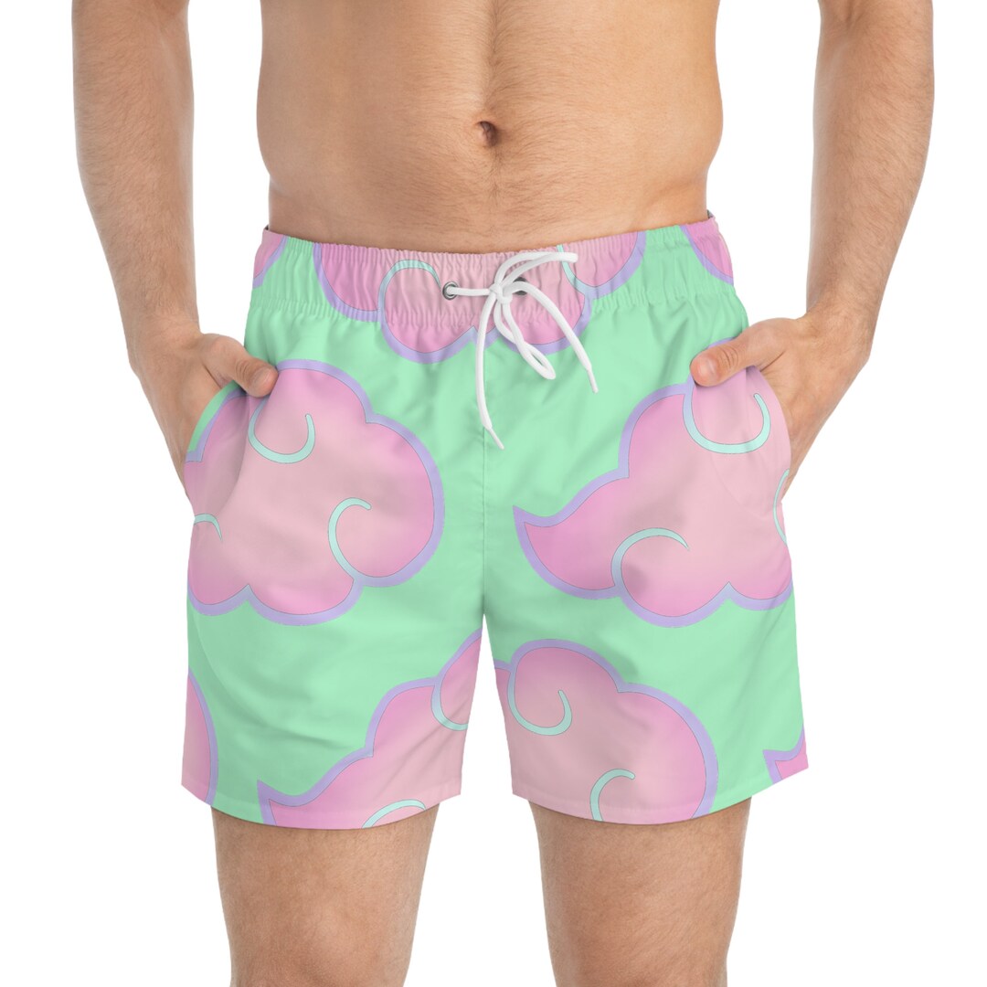 Anime Swim Trunks Pastel Akatsuki Swimming Shorts Manga - Etsy