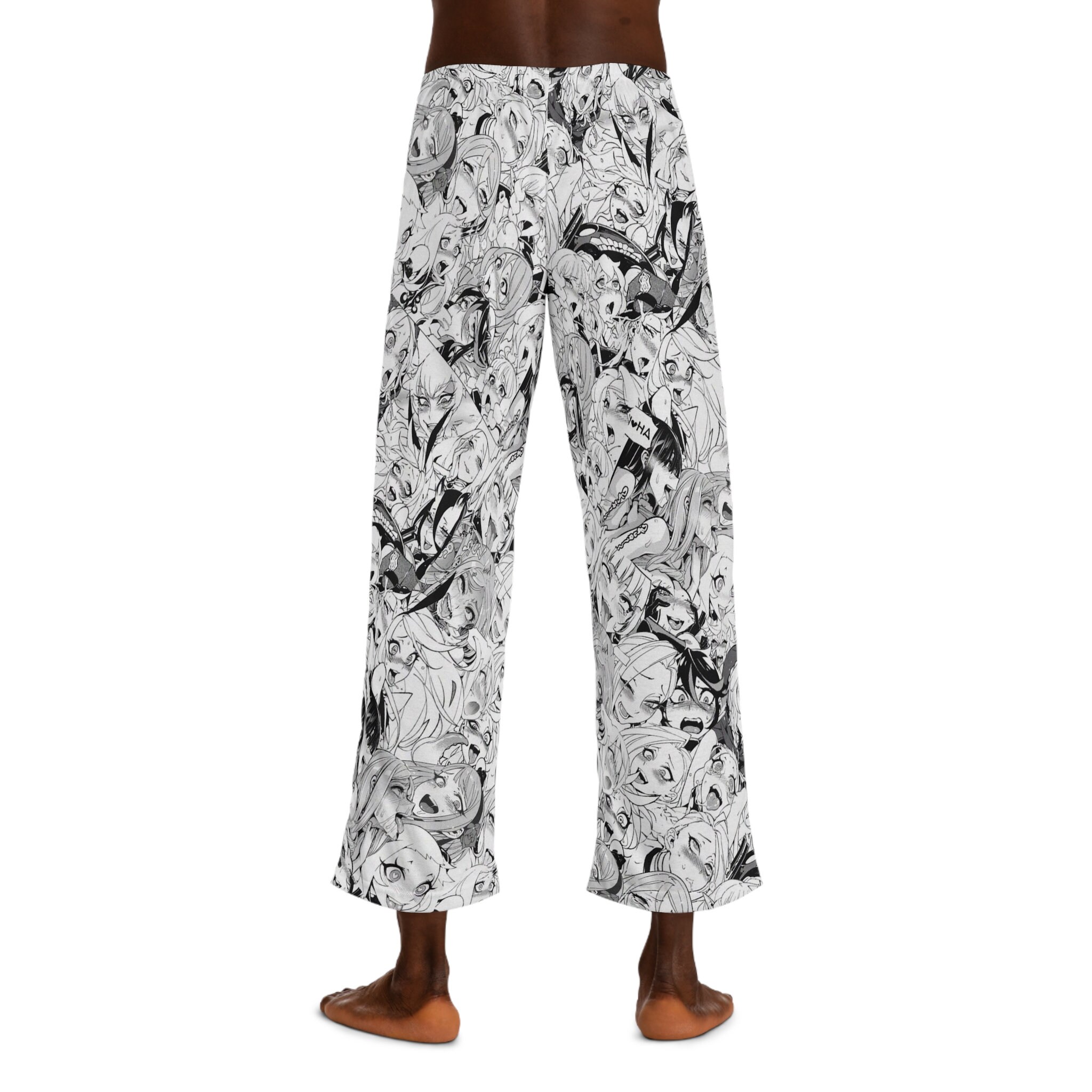 Men's Anime Pajama Pants, Ahegao Girls Pattern - Etsy