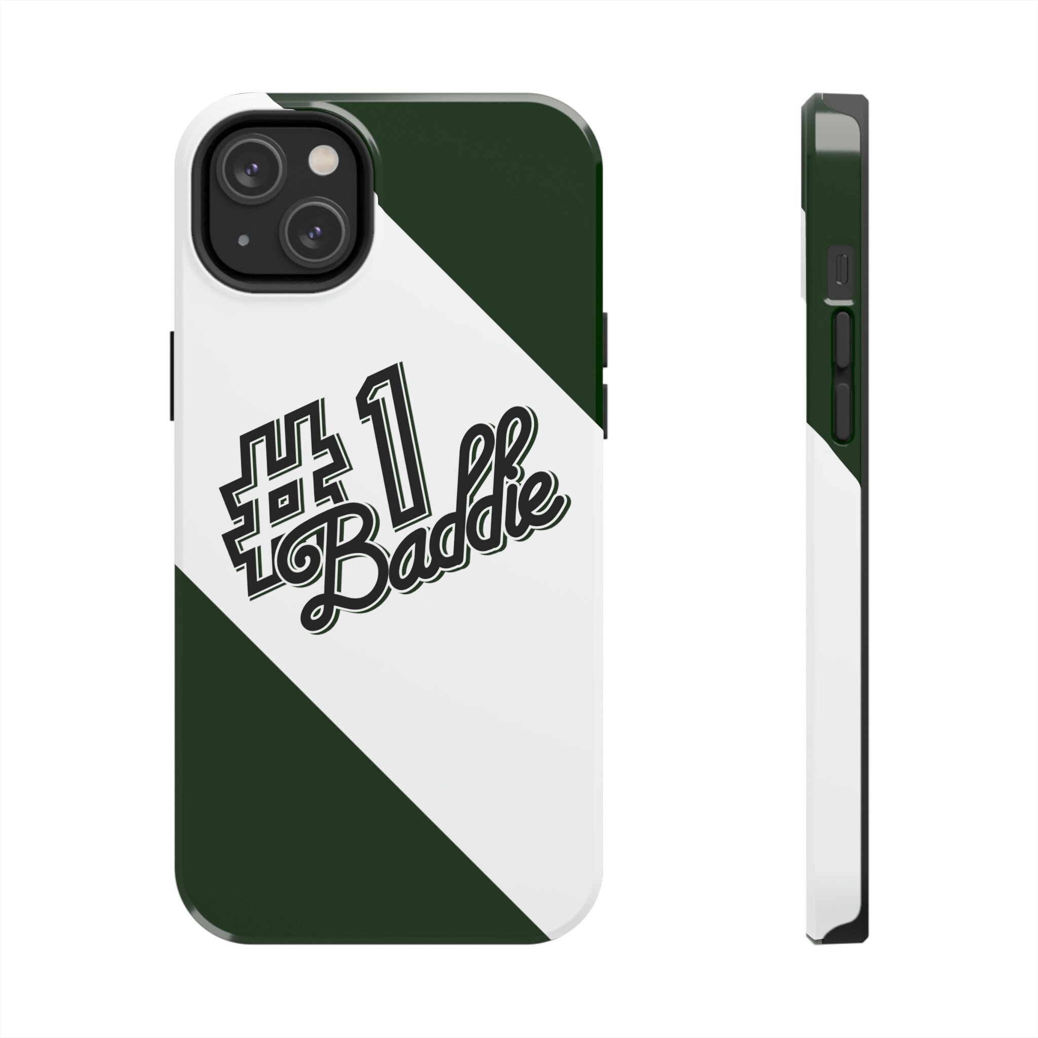 Number 1 Baddie Tough iPhone Phone Cases Case mate 1 Gift for