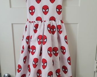 Handmade Spiderman summer dress