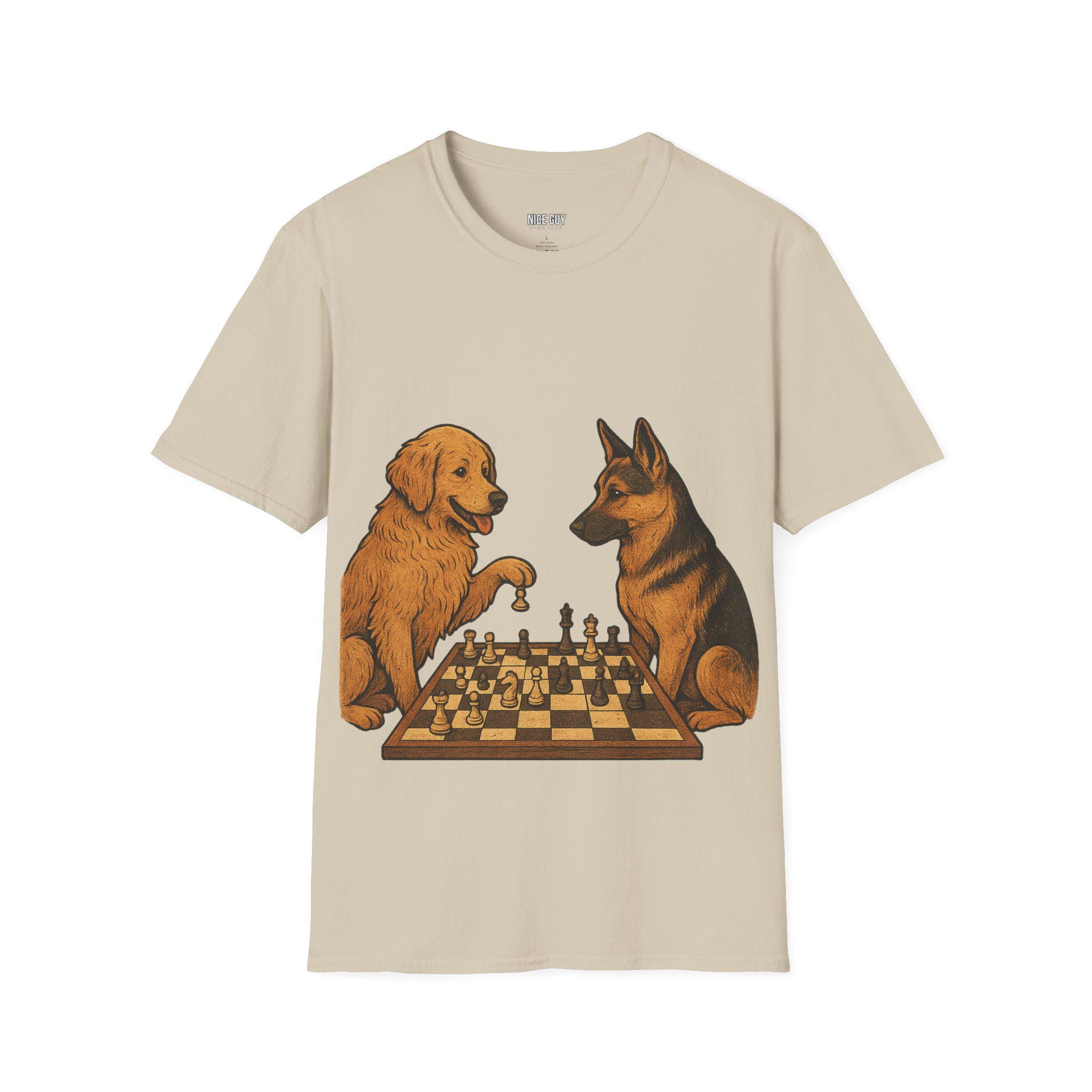 Camiseta de ajedrez para perros Camiseta divertida para amantes