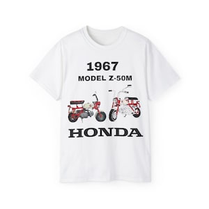Honda Z50M Shirt - Vintage Mini Bike Tee - Classic Honda Motorcycle Gift - Gildan 2000 T-Shirt - Retro Moto Lover Tee