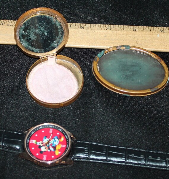 Collectible Vintage Makeup Case Mirror Licensed Disne… Gem