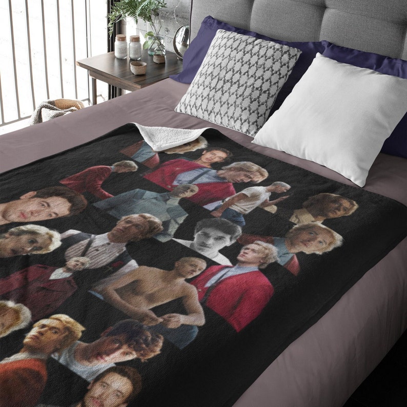 Young Snow Hunger Games Blanket Tom Blyth Blanket Coriolanus Etsy UK