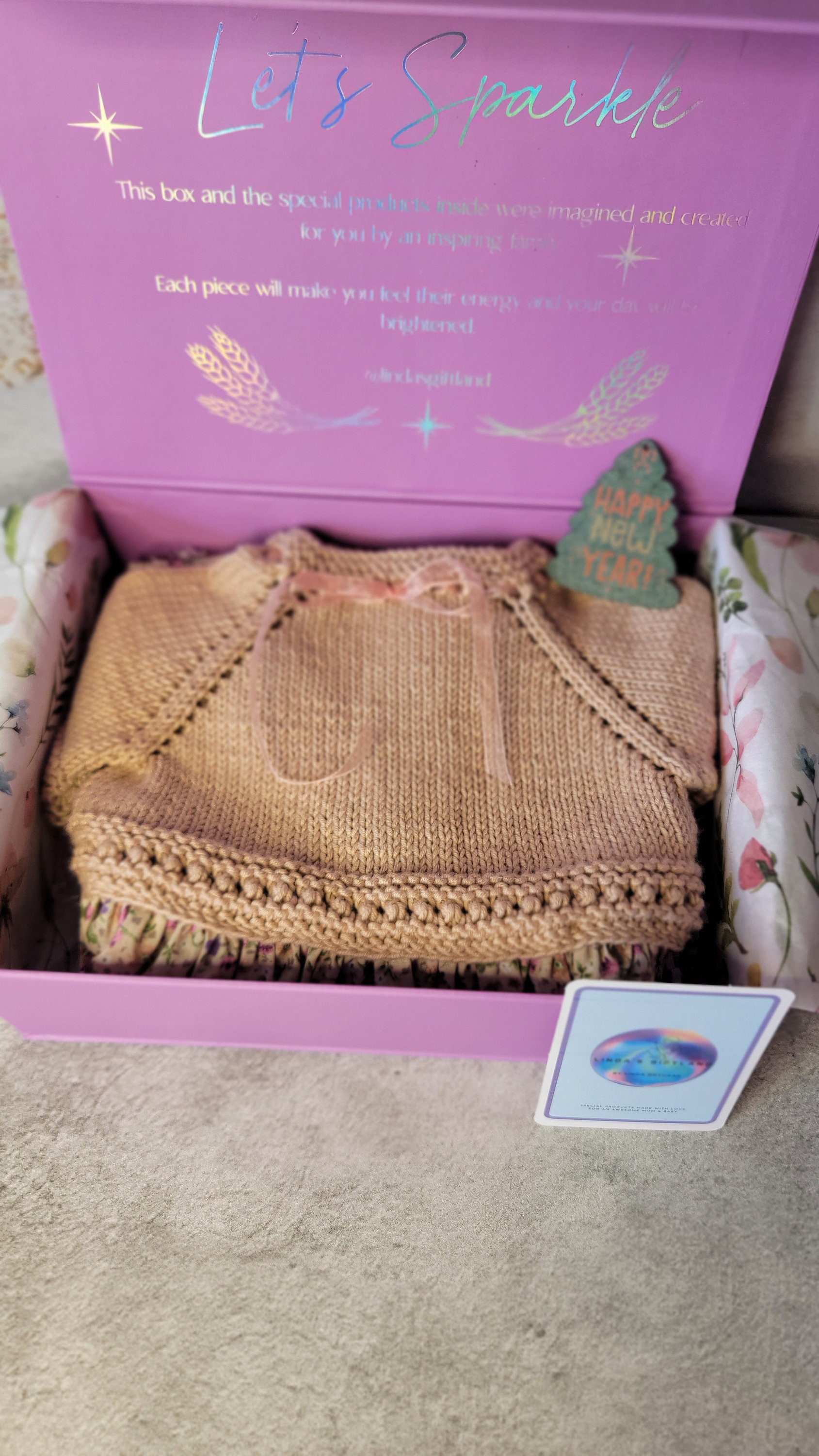 Dress For Newborn Baby With Cap, Bib and Booties In Blended Stuff Aqua Color main image 1