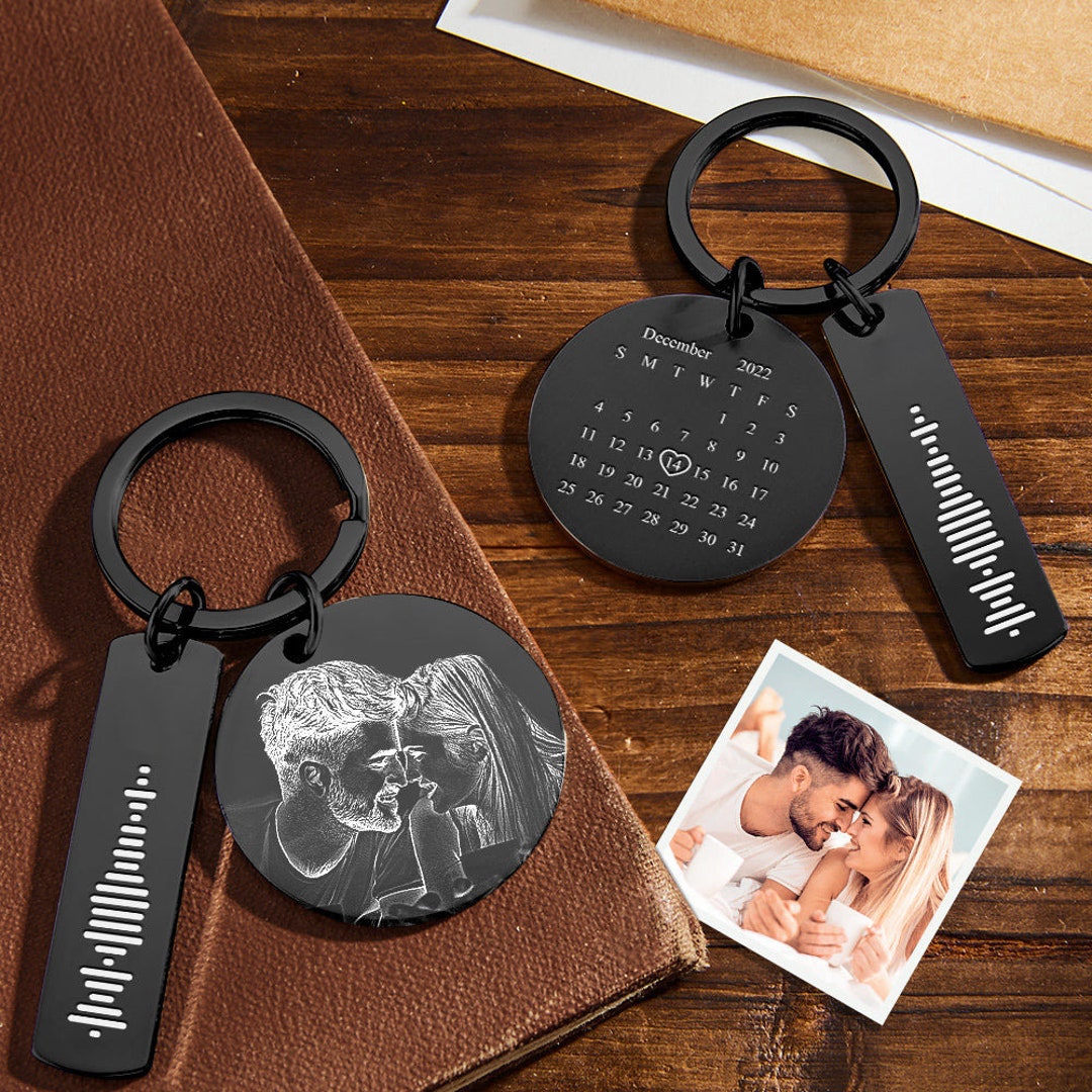 Custom Film Roll Custom Photo Keychain, Personalized Engraved