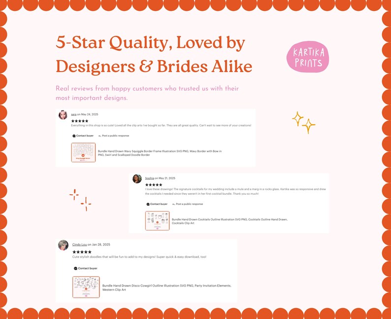 Palm Springs Wedding Illustration Bundle: Hand-Drawn Invitation Clipart (SVG, PNG, Canva Editable) image 9