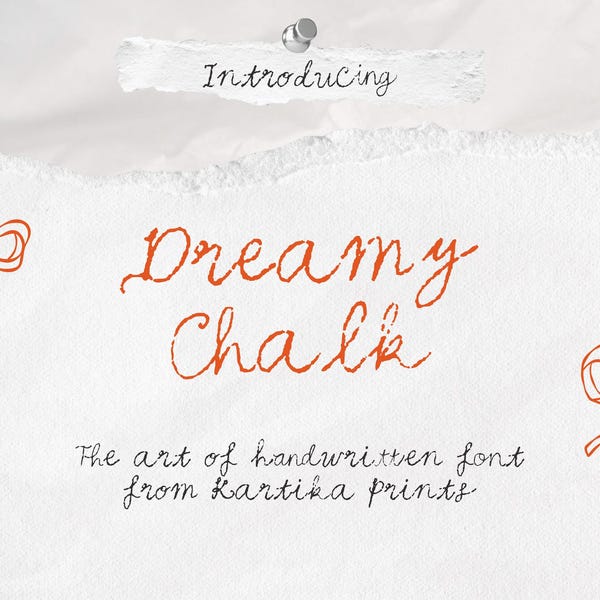 Dreamy Chalk Script Handwritten Font for Invitations, Templates, Wedding, Procreate, Goodnotes, Branding Logo