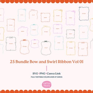 Wavy Wedding Invitation Border: Hand-Drawn Squiggle Frame (SVG PNG Canva Editable)