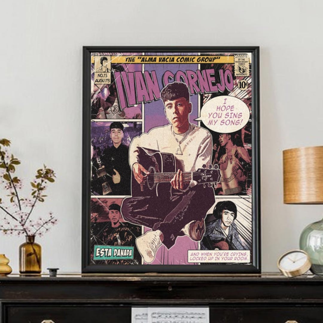 Ivan Cornejo Comic Art Book Canvas Print Alma Vacía Album - Etsy