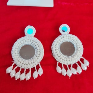 Handmade Beautiful Fancy Earrings/ Stud Earring/ Women and Girls wear Earrings / Christmas Earrings with Party Wear Earrings