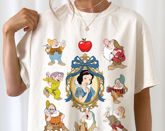 Schneewittchen Prinzessin Coquette Magischer Bogen Shirt, Prinzessin Trip Shirt, Mädchen Reise Shirt, Prinzessin Squad Vibes, Besties Shirt
