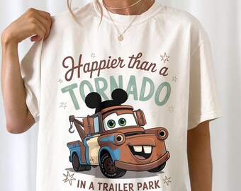 Lustiges Tow Mater Disney Shirt, Gruppe passende Shirts, Autos Geburtstagsshirts, Autos Land Shirt