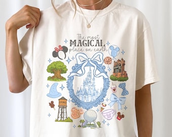 The Most Magical Place On Earth Shirt, Epcot Hollywood Studios Shirt, Animal Kingdom Shirt