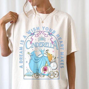 Shirt prinses Assepoester, shirt Cinderella Est 1950 A Kingdom Far Away, shirt prinses Assepoester