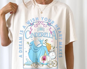 Prinzessin Cinderella Shirt, Cinderella Est 1950 Ein Königreich weit weg Shirt, Prinzessin Cinderella Shirt