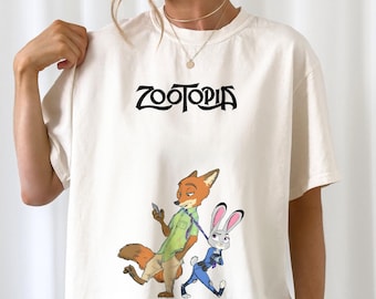 Zootopia 2 Shirt, Nick Judy Gary Zootopia 2 Shirt, Zootopia 2 Homage Movie Shirt, Nick And Judy Gift, Rabbit & Fox Shirt